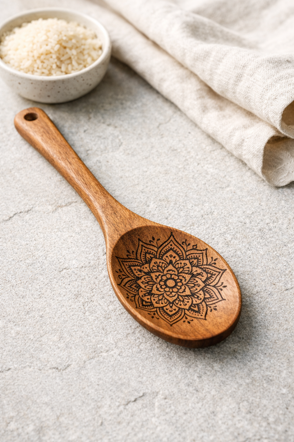 Custom Wood Burned Spoon